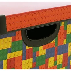 Curver Stockholm Bright Blocks Plastic Deco Storage Box Multi Colour 22L -Hush and Home Store 12807671 1624833169810860