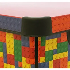 Curver Stockholm Bright Blocks Plastic Deco Storage Box Multi Colour 22L -Hush and Home Store 12807671 7374833169932528