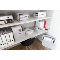 Curver My Style Large Rectangular Plastic Storage Basket - Grey - 18L -Hush and Home Store 12814518 2114832988532536