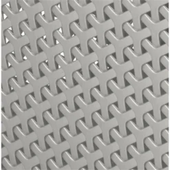 Curver My Style Medium Rectangular Plastic Storage Basket - Grey - 13L -Hush and Home Store 12814522 8274832986896597