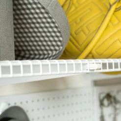 None Wire Shelf Bracket - White - 350mm -Hush and Home Store 12815433 1694833197389971