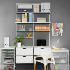 None Hang Track Cover - White - 558mm -Hush and Home Store 12815439 1534833196151436