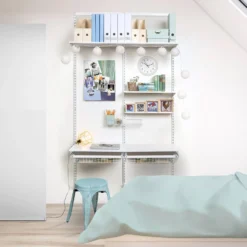 None Double Slot Upright - White -2133mm -Hush and Home Store 12815578 1754833193148943