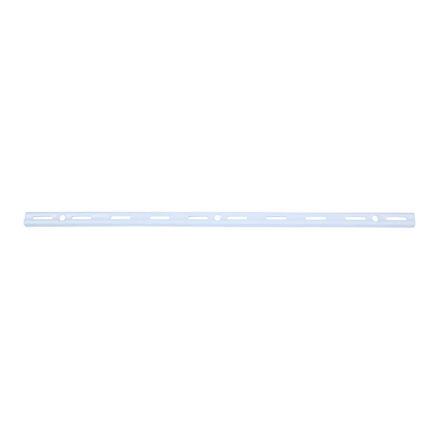 None Single Slot Upright Wall Strip - White - 150cm 1 None Single Slot Upright Wall Strip - White - 150cm