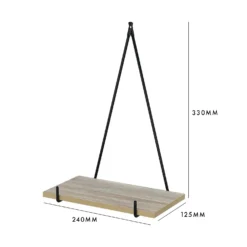 None Tri Hanging Bracket Kit - Sanoma Oak 9 None Tri Hanging Bracket Kit - Sanoma Oak -Hush and Home Store 12821190 1374964085619041