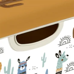 Curver Stockholm Llama Plastic Deco Storage Box - Multi-Coloured - 22L -Hush and Home Store 12824053 1064832982957858