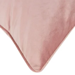 None Large Plain Velvet Cushion - Blush - 58x58cm 7 None Large Plain Velvet Cushion - Blush - 58x58cm -Hush and Home Store 12830709 1734833225810726