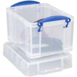 Really Useful Storage Box - Clear - 3L 5 Really Useful Storage Box - Clear - 3L -Hush and Home Store 12836151 1424833228819231