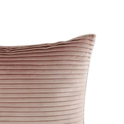 None Folded Velvet Cushion - Blush -Hush and Home Store 12836761 1734832976929220