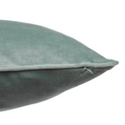 None Large Plain Velvet Cushion - Sage Green - 58x58cm -Hush and Home Store 12839285 8354833173388216