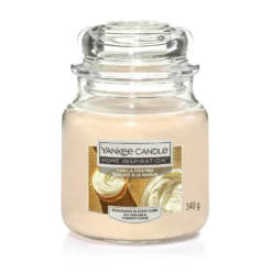 Yankee Candle Home Inspiration Scented Candle - Medium Jar - Vanilla Frosting