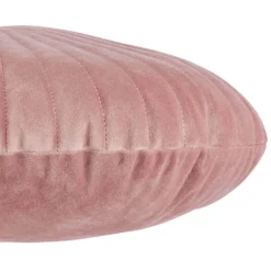 None Round Velvet Cushion - Blush - 45cm -Hush and Home Store 12842187 1974832975879403