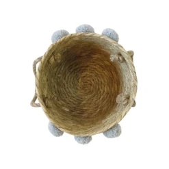 Natural Rush Basket With Handles -Hush and Home Store 12886600 1614857031661301