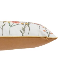 Embroidered Floral Cushion - 30x50cm -Hush and Home Store 12887890 1394864248107730