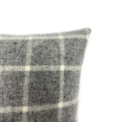 Country Living Wool Check Cushion - 50x50cm - Grey 6 Country Living Wool Check Cushion - 50x50cm - Grey -Hush and Home Store 12889089 6594858299700230