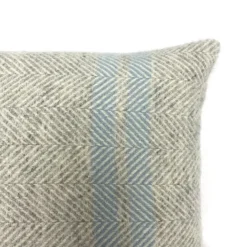Country Living Wool Herringbone Stripe Cushion - 50x50cm -Hush and Home Store 12889094 2024858299700080