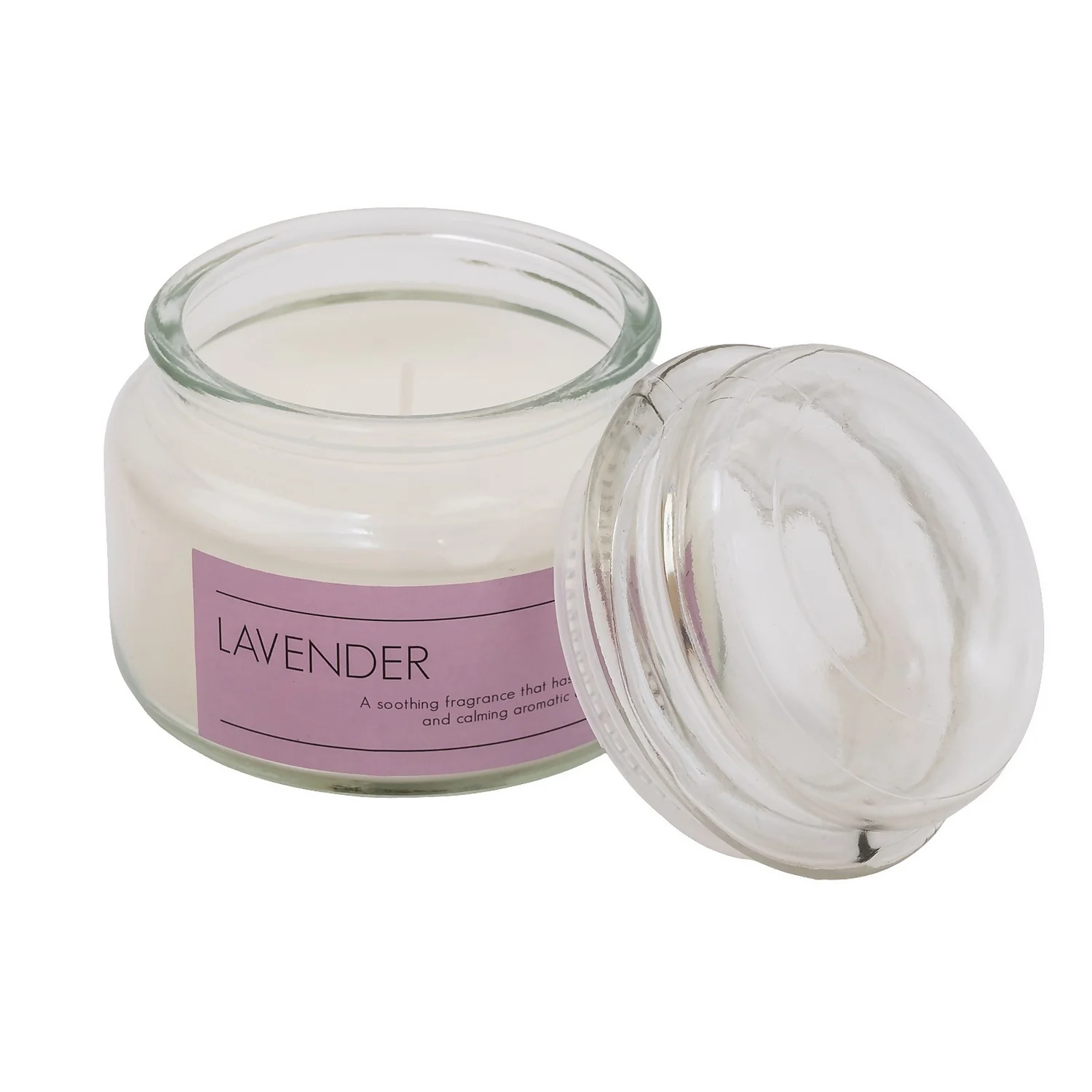 Lavender Jar Candle 2 Lavender Jar Candle - Image 2