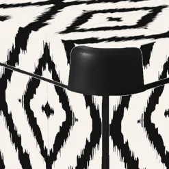 Curver Stockholm Aztec Deco Storage Box - Black & White 22L -Hush and Home Store 13148482 5084896660050727