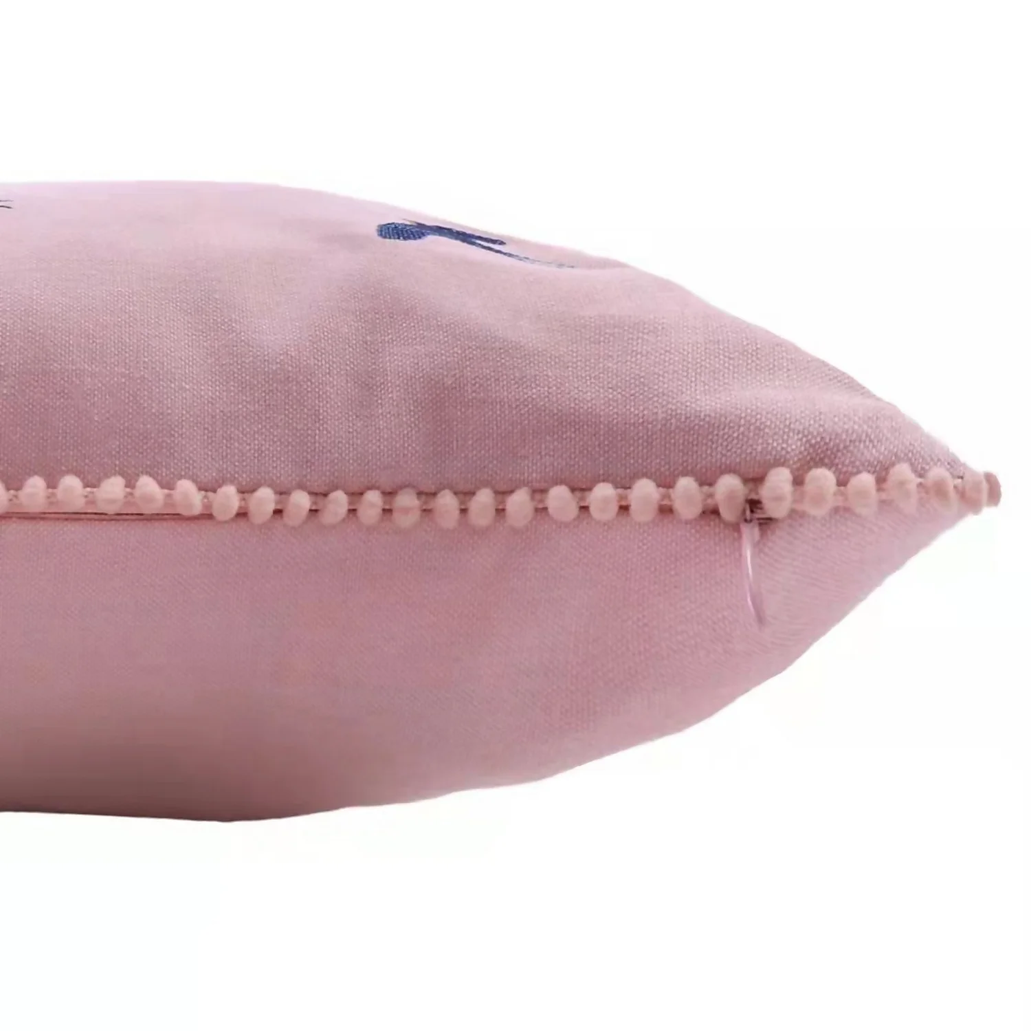 Embroidered Swallows Cushion 3 Embroidered Swallows Cushion - Image 3