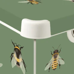 Curver Stockholm Bees Deco Storage Box - Green - 22L -Hush and Home Store 13169626 8264898511822759