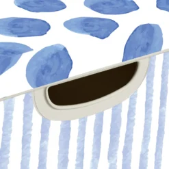 Curver Stockholm Coastal Deco Storage Box - Blue & White - 22L -Hush and Home Store 13169627 2104898511677793