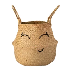 Kids Seagrass Smile Storage Basket -Hush and Home Store 13277672 6014929069438228