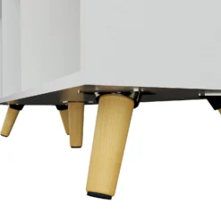 Kids Compact Storage Unit With Legs - White -Hush and Home Store 13277674 7334929069643770