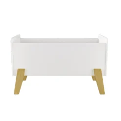 Kids Open Toy Chest - White & Natural -Hush and Home Store 13277675 3184930078366434