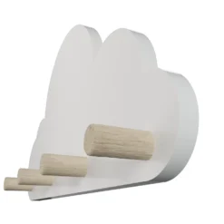 Kids Cloud Shelf With Hooks -Hush and Home Store 13277680 1774928017824489