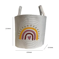 Flexi Storage Kids Small Storage Basket Rainbow -Hush and Home Store 13414764 8054943628936978