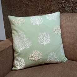 Country Living French Knot Salcombe Sea Flower Cushion -Hush and Home Store 13470290 1914929621034263
