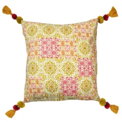 House Beautiful Paca Cushion - 45x45cm - Ibiza Pink