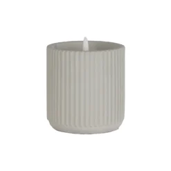 LED Concrete Candle - Grey -Hush and Home Store 13794265 2095009419440702