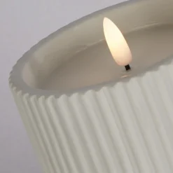 LED Concrete Candle - Grey -Hush and Home Store 13794265 9145009419486833